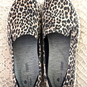 Animal print shoes